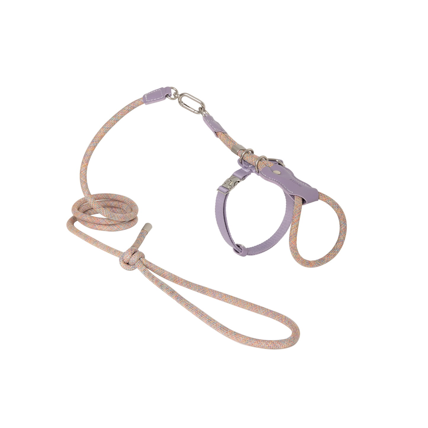 Leather Rope Cat Harness & Leash
