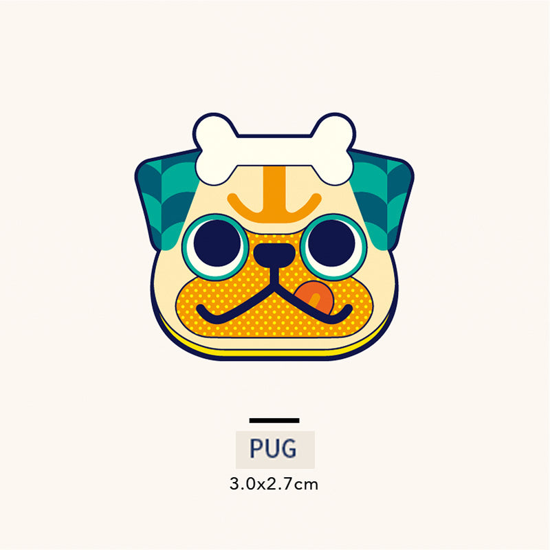 Custom Engraved Pet ID Tag – Original Illustration Design