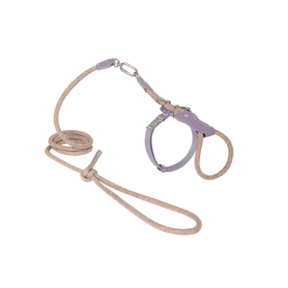 Leather Rope Cat Harness & Leash