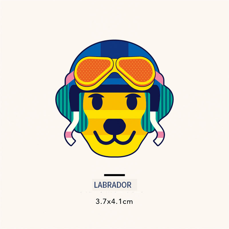 Custom Engraved Pet ID Tag – Original Illustration Design