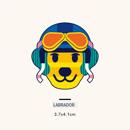 Custom Engraved Pet ID Tag – Original Illustration Design