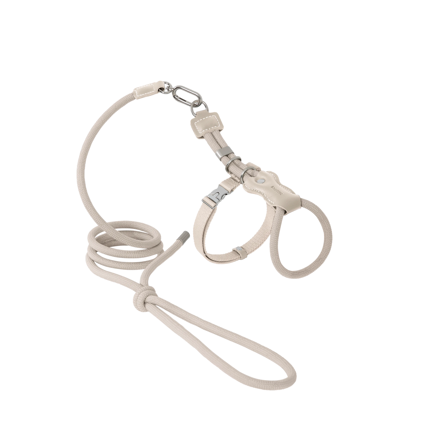 Leather Rope Cat Harness & Leash