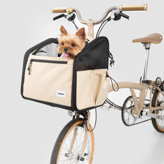Safe Ride Pet Handlebar Bag | For Small Dogs & Cats