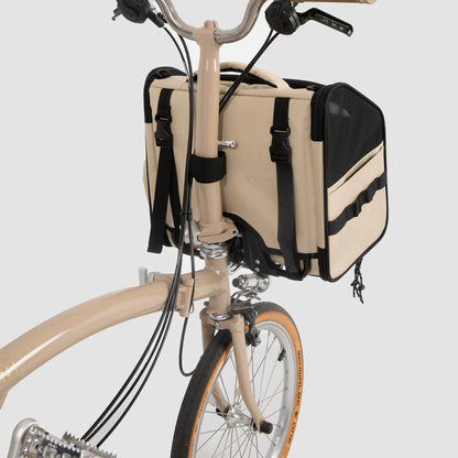 Safe Ride Pet Handlebar Bag | For Small Dogs & Cats