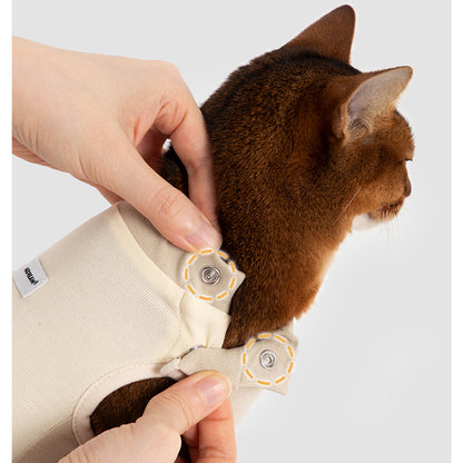 Colorblock Cat Recovery Suit