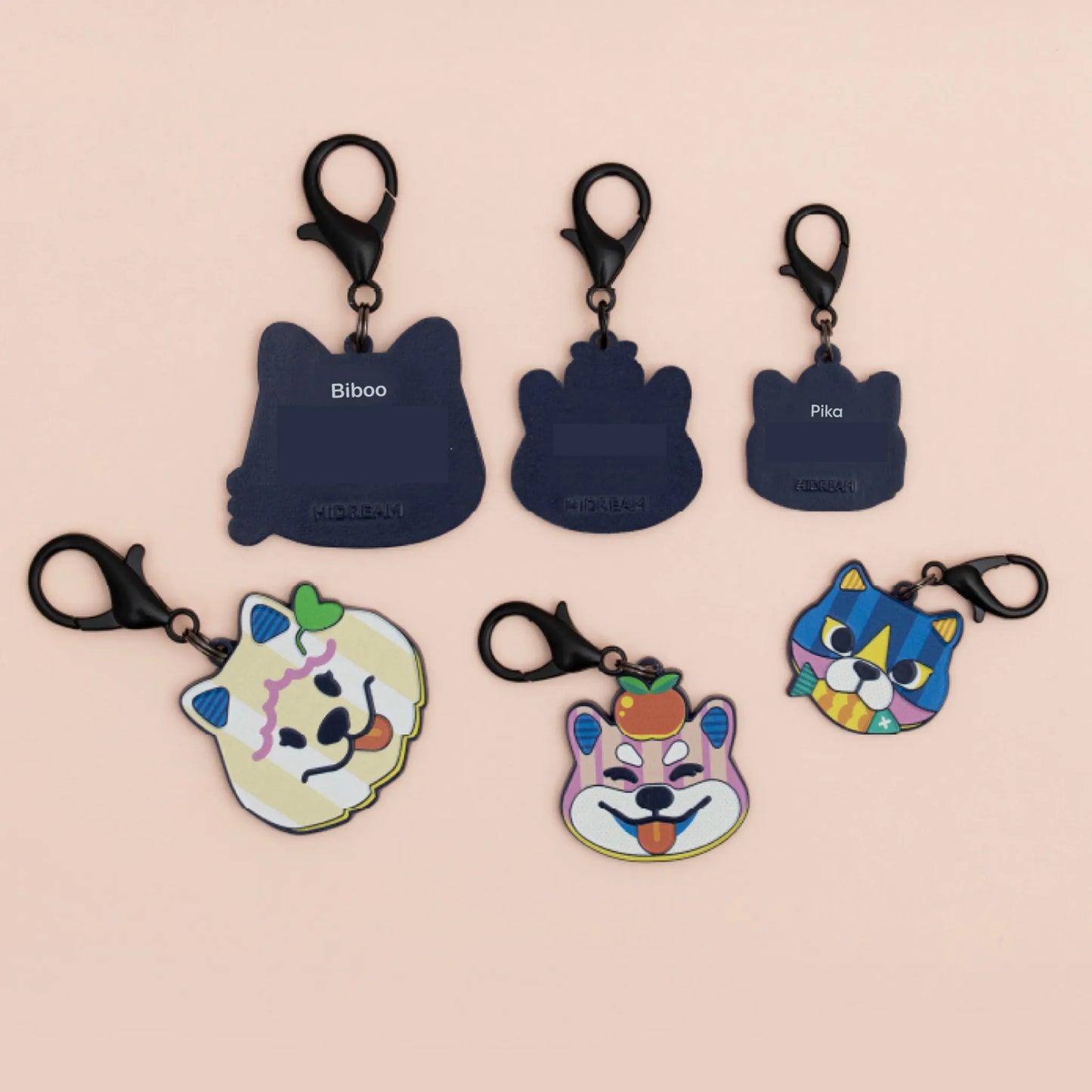 Custom Engraved Pet ID Tag – Original Illustration Design
