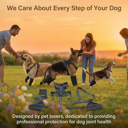 Dog Knee Brace for ACL Recovery – Adjustable Hind Leg Support