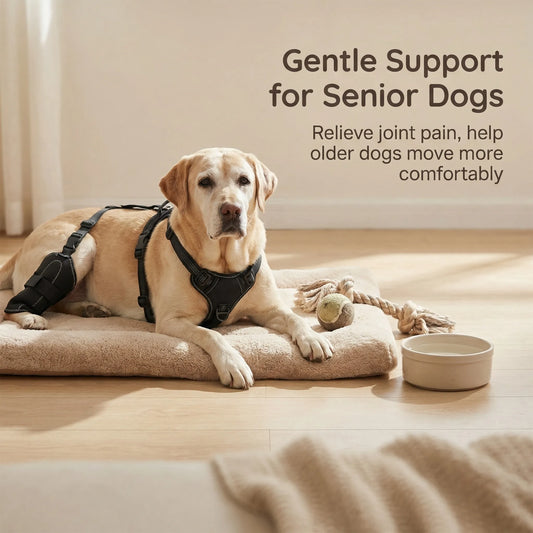 Dog Knee Brace for ACL Recovery – Adjustable Hind Leg Support