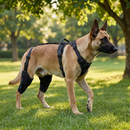 Dog Knee Brace for ACL Recovery – Adjustable Hind Leg Support