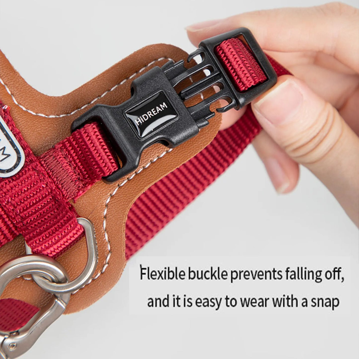 Leather Cat Harness & Leash Set