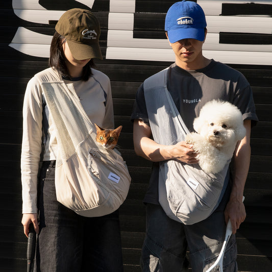 Mesh Breathable Pet Sling Bag