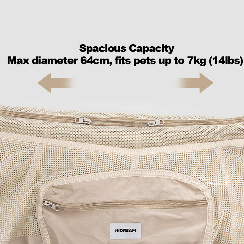 Mesh Breathable Pet Sling Bag