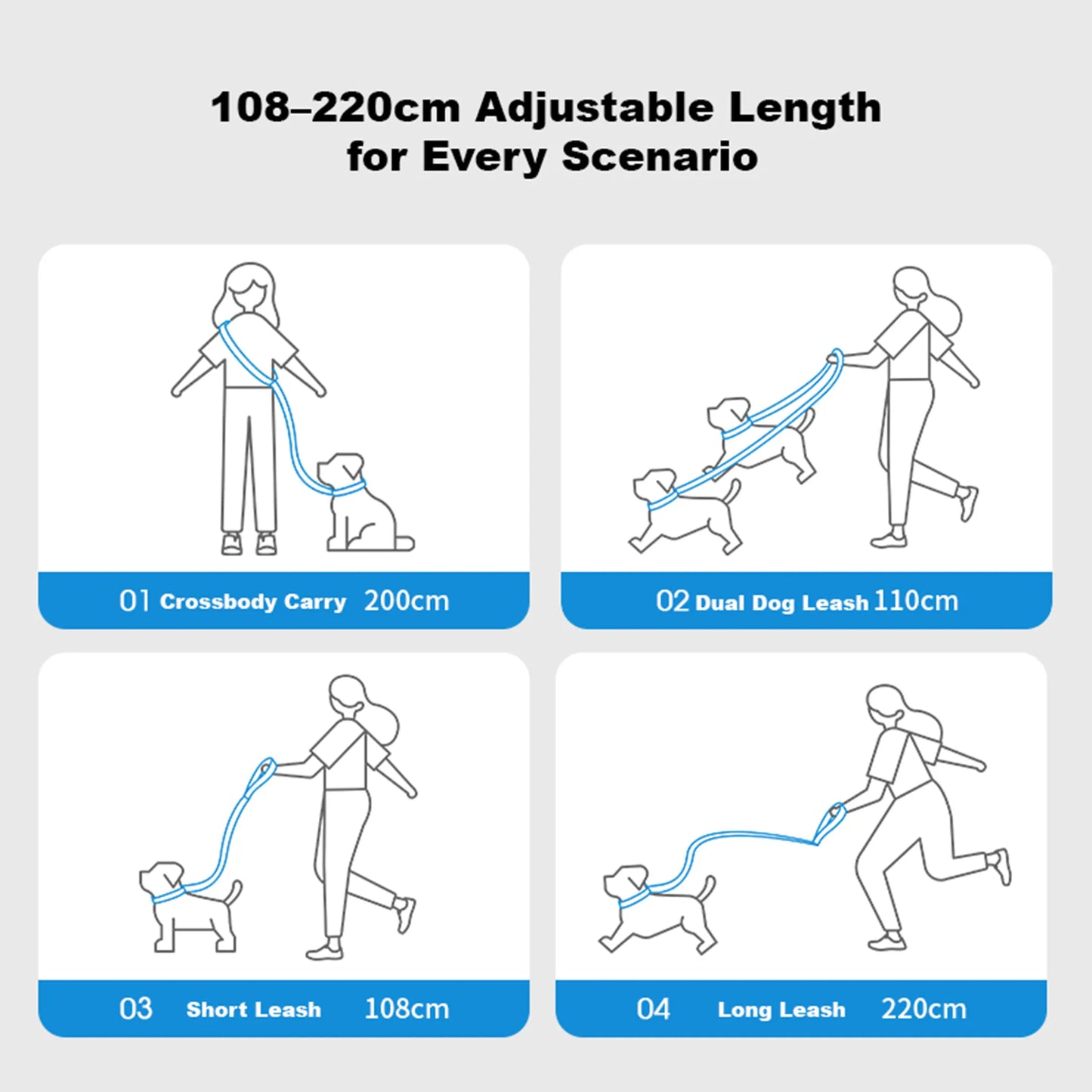 Multi-Functional Leash
