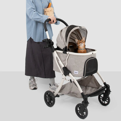 One-Hand Fold Pet Stroller