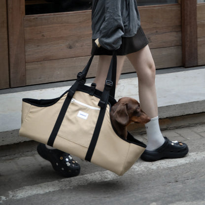 Dachshund Pet Outing Shoulder Bag