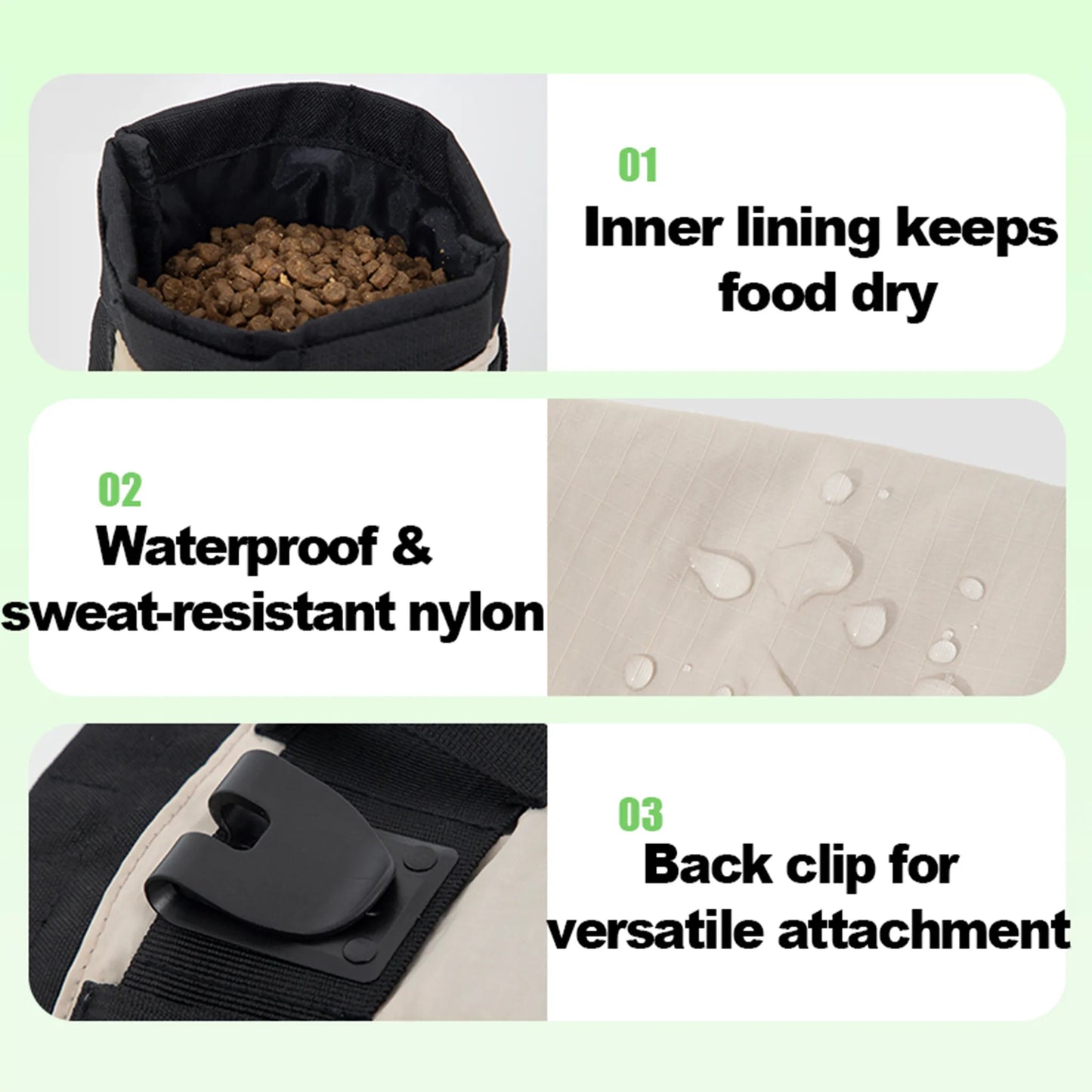 Pet Treat Pouch & Training Waist Bag