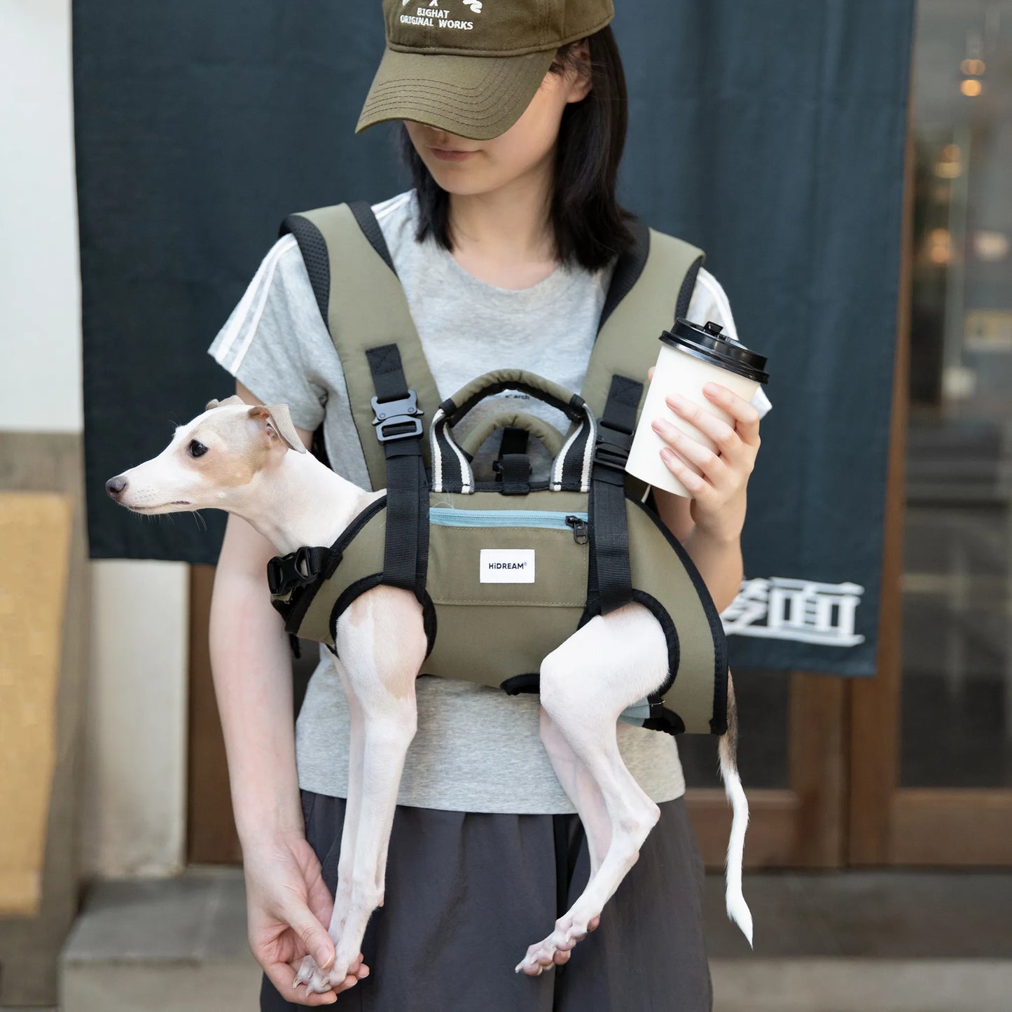 Pet Spine-Protective Front-Carry Backpack