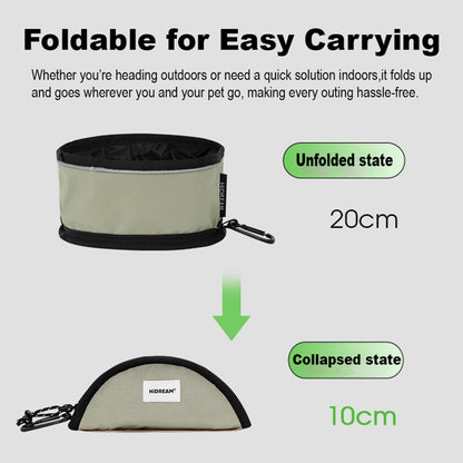 Portable Foldable Pet Bowl