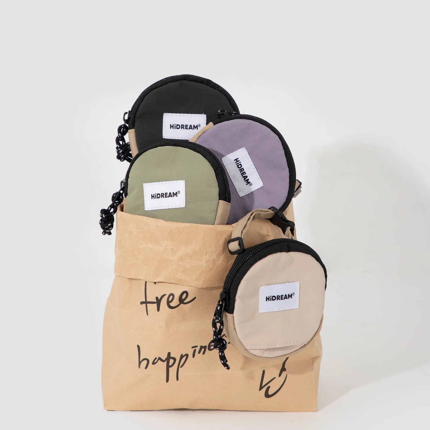 Round Dog Poop Bag Holder